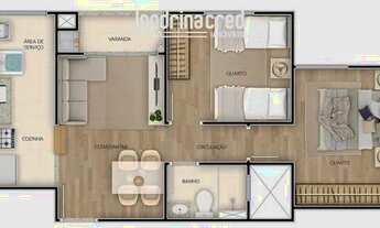 Imagem 12: Apartamento com 2 quartos no LA SAVONA - Bairro Fazenda Gleba Palhano em Londrina