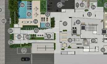 Imagem 2: Apartamento no Edifício Blend com 45,4 m² - Maringá Zona 08