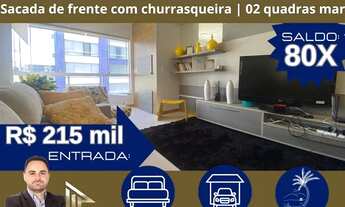 Imagem 1: 215 MIL NO ATO E SALDO EM 80X | 02 DORMITÓRIOS COM BOX