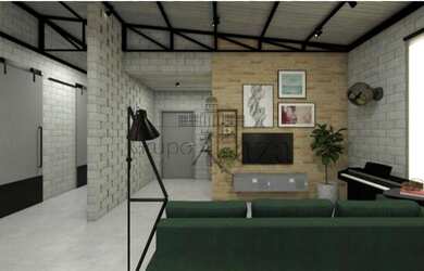 Imagem 3: Casa em Condomínio Residencial Ecopark Bourbon - Caçapava - 3 Dormitórios - 221m²