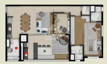 Imagem 3: OPORTUNIDADE! APARTAMENTO COM 3 DORMITÓRIOS (1 SUÍTE) Á VENDA- VILA MADALENA