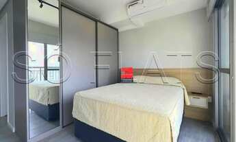 Imagem 4: Flat estilo Studio disponível para locação contendo 25m² e 1 dormitório ao lado do Pq Ibir