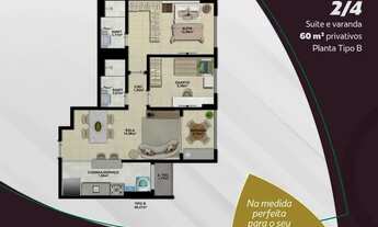 Imagem 5: IMBUÍ CLASS - APARTAMENTOS 02 OU 03 QUARTOS COM SUÍTE E VARANDA. 60M² E 70M²