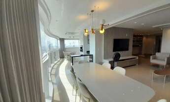 Imagem 5: Ed lunar del Sol 181m², mobiliado, 22º andar, sacada gourmet, 03 suíes, 3 garagem- L