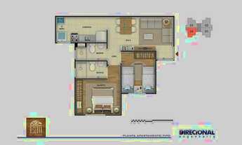 Imagem 4: /Apto na Max Teixeira atrás do Atack/ Reserva da Cidade/ 2 qrts sendo uma suíte