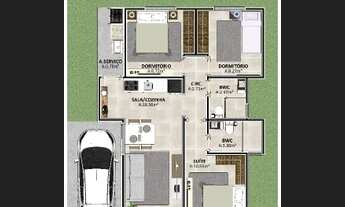 Imagem 2: PALHOçA - Casa Padrão - Bela Vista