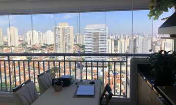 Imagem 2: Apartamento no Belém - 66m - Junto ao Metrô - Churrasqueira na Varanda - Mobiliado