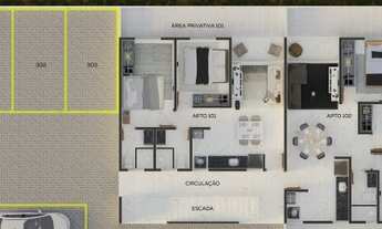 Imagem 6: Apartamentos de 02 e 03 quartos, cobertura duplex com 03 quartos, no Altiplano/Cabo Branco