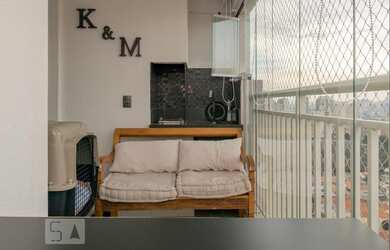 Imagem 4: VILA GUARANI - 1 dormitórios e 1 vaga livre (2 Varandas e Vista impecável