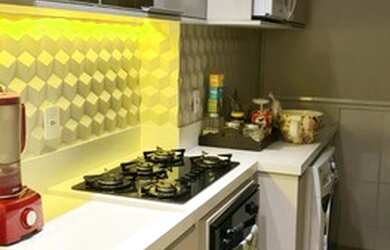 Imagem 4: Apartamento Edifício NYC com Sala Estendida e Churrasqueira