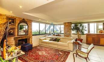 Imagem 3: FANTÁSTICO!! Lindo apto de 3 suítes, 244 m2 ,living ENORME de 100 m2 c/vista perene, 3 vag