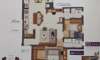 Imagem 5: Única <br>Penthouse com SPA 143m2 wonder