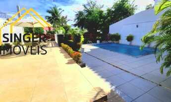 Imagem 3: ACONCHEGANTE CASA DUPLEX, 5 QUARTOS (2 SUÍTES e 1 GABINETE), HIDRO, LAVABO, PISCINA, CHURR