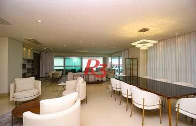 Imagem 6: Apartamento de alto padrão para alugar, 475 m² por R$ 48.000/mês - Gonzaga - Santos/SP