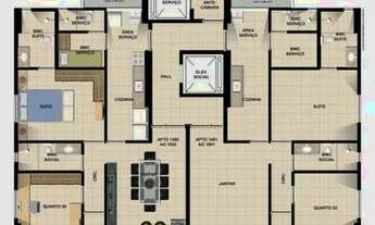 Imagem 3: Apartamento para venda tem 97 metros quadrados com 3 quartos em Boa Viagem - Recife - PE