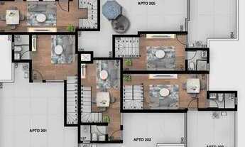 Imagem 4: Apartamento Garden com 3 quartos sendo 01 com suite à venda, 92 m² por R$ 365.000 - Xangri