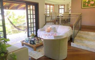 Imagem 2: Casa com 3 dormitórios para alugar, 450 m² por R$ 6.900,00/mês - Aruã - Mogi das Cruzes/SP