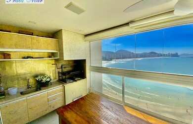 Imagem 3: Apartamento à venda, 110 m² por R$ 1.650.000,00 - Praia das Asturias Frente Mar - Guarujá