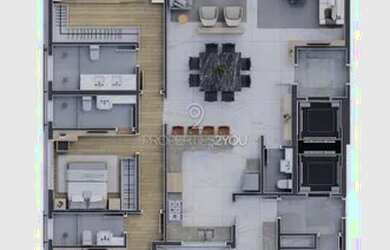 Imagem 5: Apartamento Alto Padrão com 3 suítes  e 176m² no Batel -  Curitiba - PR