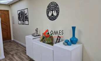 Imagem 6: Apartamento com 3 dormitórios à venda, 134 m² por R$ 760.000,00 - Vila Caminho do Mar - Sã