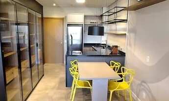 Imagem 4: Studio 45m² com 1 vaga, todo mobiliado, disponível para locação no Tamboré - Santana de Pa