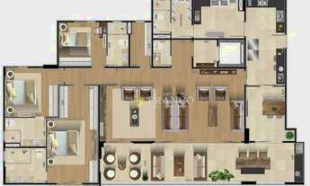 Imagem 2: Apartamento com 3 dormitórios à venda, 211 m² - Jardim das Nações - Taubaté/SP