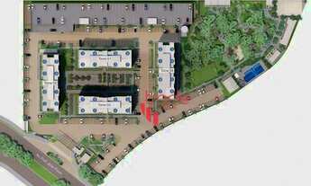 Imagem 3: Apartamento PCD com 2 dormitórios à venda, 56 m² por R$ 395.000 - Alto da Boa Vista - Ribe