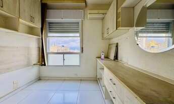 Imagem 6: Apartamento de 1 dormitório na praia da Aparecida em Santos/SP - Semi-mobiliado R$2.500,00