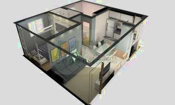 Imagem 4: Apartamento para venda com 41 metros quadrados com 2 quartos