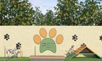 Imagem 3: Apartamento com 02 quartos e varanda no Colibris, prédio com área de lazer e Doc. inclusa