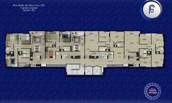 Imagem 5: Apartamento para venda tem 65 metros quadrados com 3 quartos em Campo Grande - Recife - PE