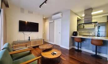 Imagem 3: Lindo apto com 84m² mobiliado para alugar no Brooklin/SP