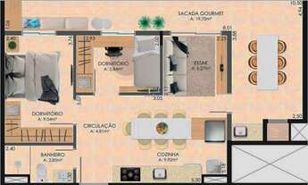 Imagem 6: 6739 Apartamento com 2 dormitórios