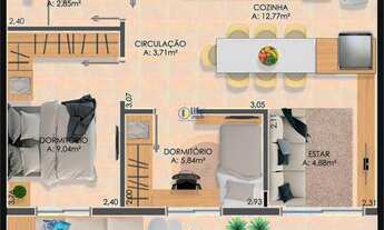 Imagem 6: 6737 Apartamento com 2 dormitórios