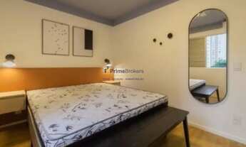 Imagem 3: APTO C/ VARANDA VENDE/ALUGA-SE NO ITAIM BIBI C/ 45M², 1DORM, SALA, COZ. AMERICANA, 1VG, LA