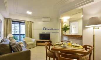 Imagem: FLAT C/ VARANDA/MOBILIADO ALUGA-SE NO ITAIM