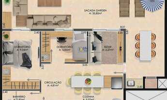 Imagem 6: 6730 Apartamento com 2 dormitórios