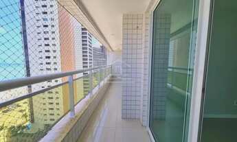 Imagem 2: Apartamento com solarium, áreas de convivência, lazer e vista par o mar em um bairro privi