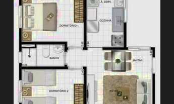 Imagem 3: ALUGUEL APARTAMENTO PARA ESTUDANTE