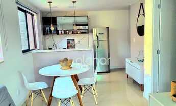 Imagem 2: Apartamento com 1 dormitório para alugar, 56 m² por R$ 3.194/mês - Itaipava - Petrópolis/R