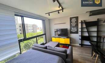 Imagem 6: Studio com 1 dormitório para alugar, 31 m² por R$ 2.775,00/mês - Alto da Glória - Curitiba