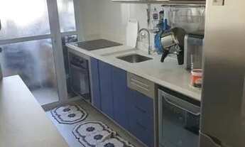 Imagem 2: Apartamento de 50m² na Vila Andrade, 2 dormitórios, varanda gourmet fechada com vidros