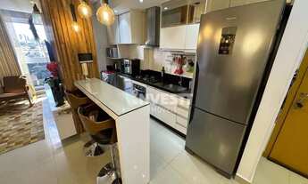 Imagem 2: Apartamento com 3 dormitórios para alugar, 77 m² por R$ 6.545,00/mês - Alto da Glória - Go