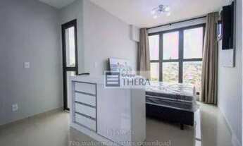 Imagem 3: Apartamento com 1 dormitório para alugar, 41 m² por R$ 2.460,00/mês - Vila Valparaíso - Sa