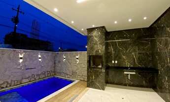 Imagem 7: Casa no Condomínio porto Marina, 3 suítes, Piscina com cascata e acabamento em pedras natu