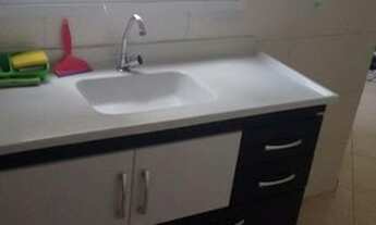 Imagem 4: Cobertura com 2 dormitórios para alugar, 78 m² por R$ 1.200,00/mês - Jardim Irene - Santo