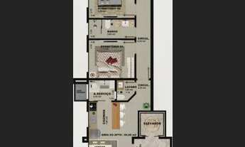 Imagem 3: Apartamento para Venda em Barra Velha / SC no bairro Tabuleiro