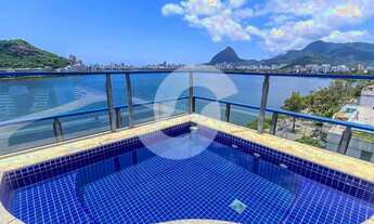 Imagem 2: Cobertura Duplex - 4 Suítes - Vista para a Lagoa e Cristo Redentor