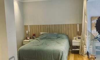 Imagem 6: Apartamento duplex São 2 dormitórios, 1 suite, pé direito duplo, Terraço gourmet com linda