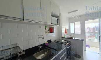 Imagem 4: Apartamento para Locação em Praia Grande, Canto do Forte, 2 dormitórios, 1 suíte, 2 banhei